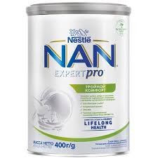 Nestle NAN Потрійний комфорт суха мол.суміш з народження м/б 400